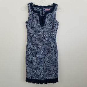 Vineyard Vines Floral & Pineapple Cotton Dress